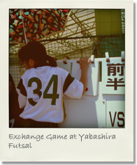 Exchange Game at Yabashira Futsal