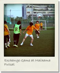 Exchange Game at Maihama Futsal