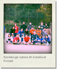 Exchange Game at Kashiwa Futsal