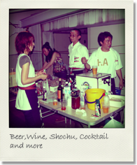 Beer,Wine, Shochu, Cocktail and more